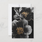 Christelijk Elegant Bloemenfeest van het Leven Bedankkaart (Achterkant)