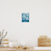 Christelijk En Getatoeëerd Poster (Keuken)