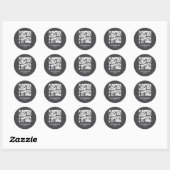 Christelijk En Getatoeëerd Ronde Sticker (Vel)