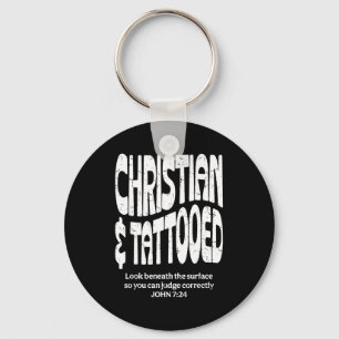 Christelijk En Getatoeëerd Sleutelhanger