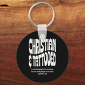 Christelijk En Getatoeëerd Sleutelhanger (Voorkant)