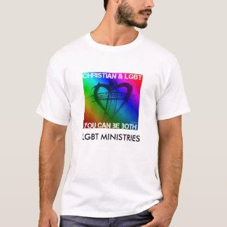 Christelijk en LGBT T-shirt van hoge kwaliteit