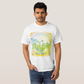 Christelijk engel duif T-shirt (Voorkant volledig)