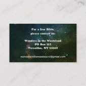 Christelijk Evangelie ABC's Romans Road KJV Bible Visitekaartje (Achterkant)