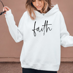 Christelijk Faith Bible Scripture Cross Hoodie