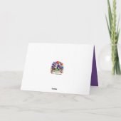 Christelijk Faith Cat Lover Schattige Kerst Feestdagen Kaart (Achterkant)