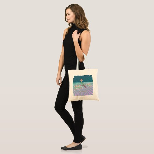 Christelijk Faith Cross Tote Bag (Voorkant (model))