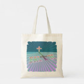 Christelijk Faith Cross Tote Bag (Achterkant)