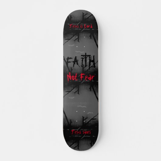 Christelijk Faith Jesus Skateboard (Voorkant)
