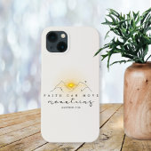 Christelijk Faith Sunrise Achter Bergen Case-Mate iPhone Case