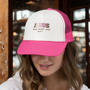 Christelijk Faith Trucker Hat voor vrouwen Pet
