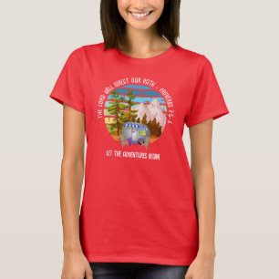 Christelijk Familie Zomer Camping Van Life T-shirt