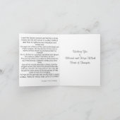 Christelijk Feest van de Trompetten Wenskaart Kaart (Binnen)