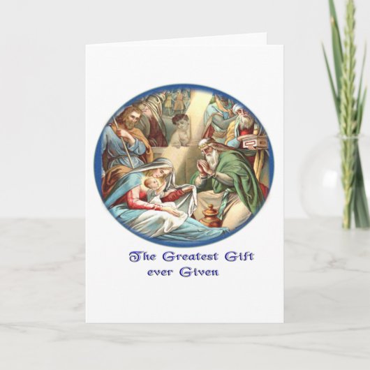 Christelijk Feestdagen Kaart (Voorkant)