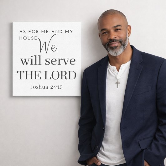 Christelijk gebed canvas afdruk