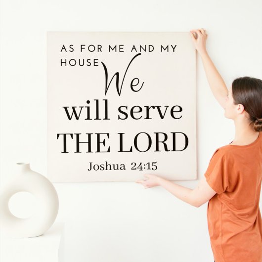 Christelijk gebed canvas afdruk