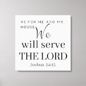 Christelijk gebed canvas afdruk (Voorkant)