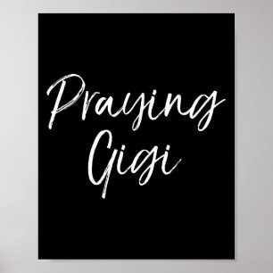 Christelijk gebed Moederdag cadeau voor oma Pra Poster