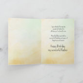 Christelijk Gebed Vader Verjaardag Pheasant Gamebi Feestdagen Kaart (Binnen)