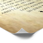 Christelijk gebed voor bescherming poster (Hoek)