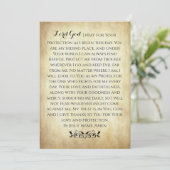 Christelijk gebed voor bescherming tegen platte Ka (Staand voorkant)