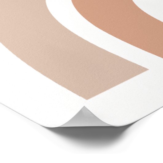 Christelijk gebed voor kinderen Bruin & Wit | Poster (Hoek)