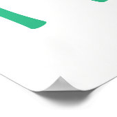 Christelijk Gebed voor kinderen Groen | Poster (Hoek)