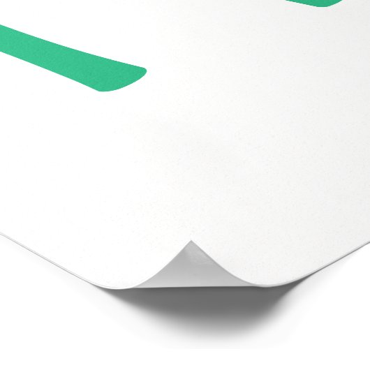 Christelijk Gebed voor kinderen Groen | Poster (Hoek)