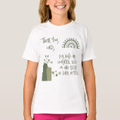 Christelijk Gebed voor kinderen Olive Green | T-shirt (Voorkant)