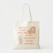 Christelijk Gebed voor kinderen Roze | Tote Bag (Voorkant)