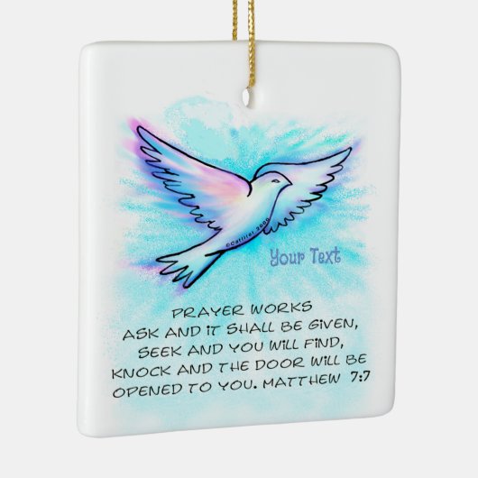 Christelijk Gebed Werkt Ornament (Rechts)