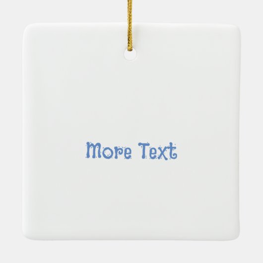 Christelijk Gebed Werkt Ornament (Achterkant)