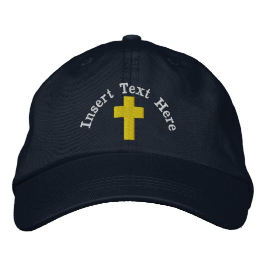 Christelijk geborduurd Pet (Voorkant)
