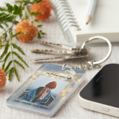 Christelijk gedicht Memorial Keepsake Angel Sky Cl Sleutelhanger (Voorkant Rechts)