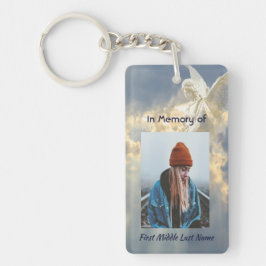Christelijk gedicht Memorial Keepsake Angel Sky Cl Sleutelhanger