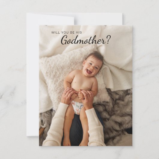 Christelijk gedicht word jij mijn god kaart (Voorkant)