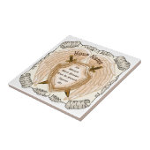 Christelijk Geen Weapon zal Prosper aangepaste naa Tegeltje (Zijkant)