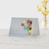 Christelijk gefeliciteerd Kaart (Gele Bloem)