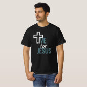 Christelijk Geheel T-shirt - Live voor Jezus (Voorkant volledig)