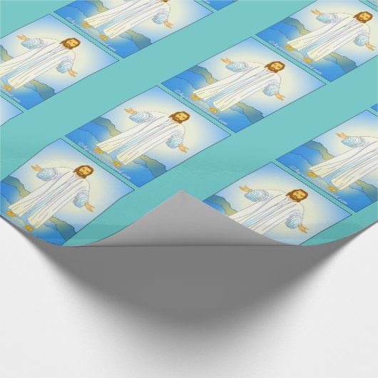 Christelijk geïnspireerd cadeaupapier (Hoek)