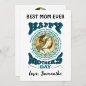 Christelijk geïnspireerde aangepaste Moederdag-Kaa Feestdagenkaart (Voorkant / Achterkant)