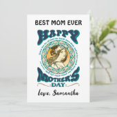 Christelijk geïnspireerde aangepaste Moederdag-Kaa Feestdagenkaart (Staand voorkant)