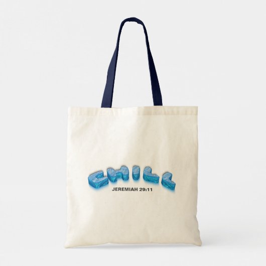 Christelijk geloof chill vrede geruststelling en h tote bag (Achterkant)