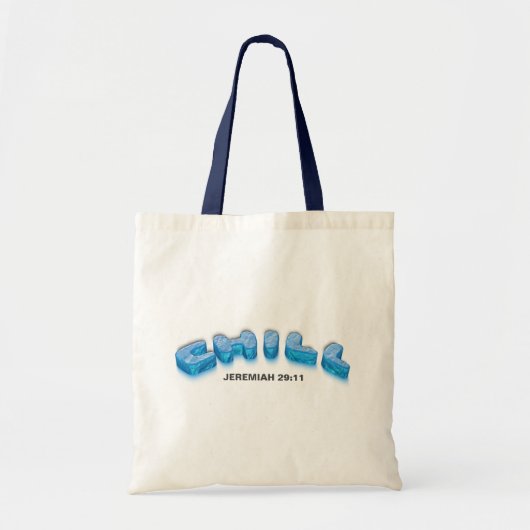 Christelijk geloof chill vrede geruststelling en h tote bag (Voorkant)