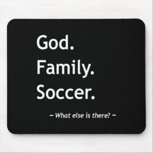 Christelijk Geloof Christendom God Familie Voetbal Muismat