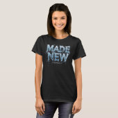 Christelijk geloof: de waterdoop t-shirt (Voorkant volledig)