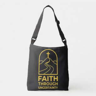 Christelijk geloof door onzekerheid Cross Hill Crossbody Tas