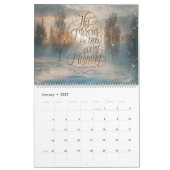 Christelijk Geloof en Aanmoediging 2025 Kalender (Jan 2027)