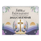 Christelijk Geloof en Aanmoediging 2025 Kalender (Hoes)