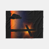 Christelijk geloof fleece deken (Voorkant (Horizontaal))